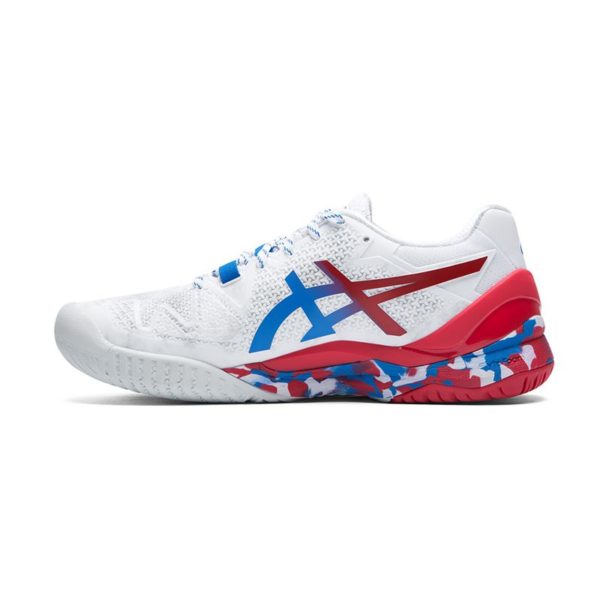 Asics Gel-Resolution 8 L.E. 2020 W (White/Electric Blue)