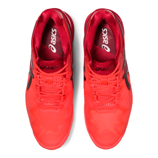 Meeste tennisejalats Asics Gel Resolution 8 Tokyo M 2021 (Sunrise Red/Eclipse Black)