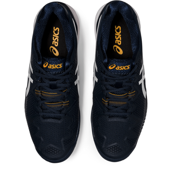 Saviväljakute meeste tennisejalats Asics Gel-Resolution 8 Clay M 2021 (French Blue/White)