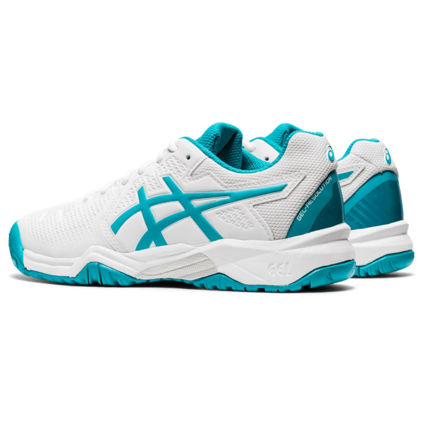 Asics Gel-Resolution 8 GS 2021 (White/Lagoon)