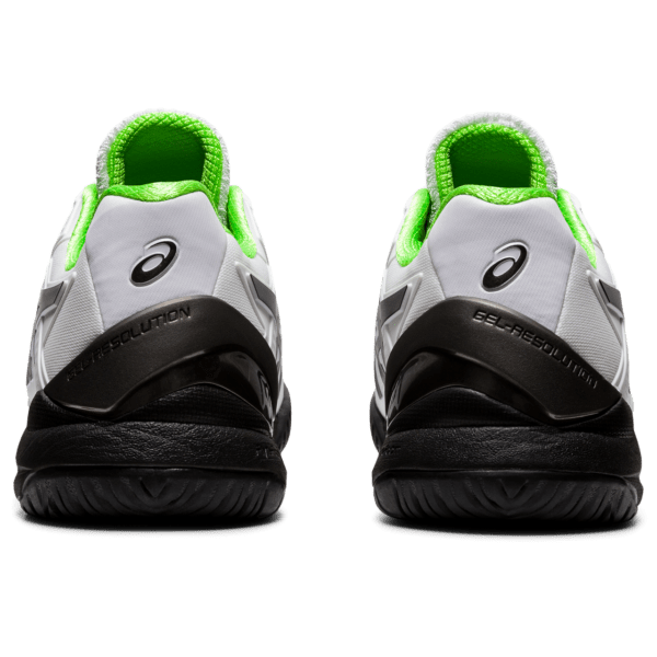 Meeste tennisejalats Asics Gel-Resolution 8 M 2021 (White/Green Gecko)