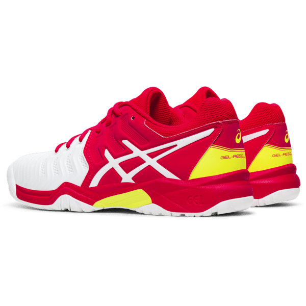 Laste tennisejalats Asics Gel-Resolution 7 GS 2020 (White/Laser Pink)